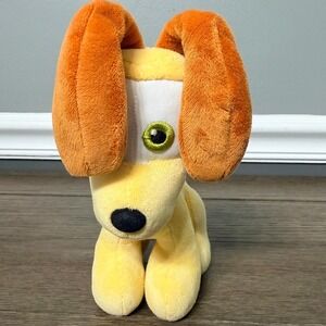 Garfield Movie Odie Plush Toy Yellow Orange Dog Stuffed Animal Kids